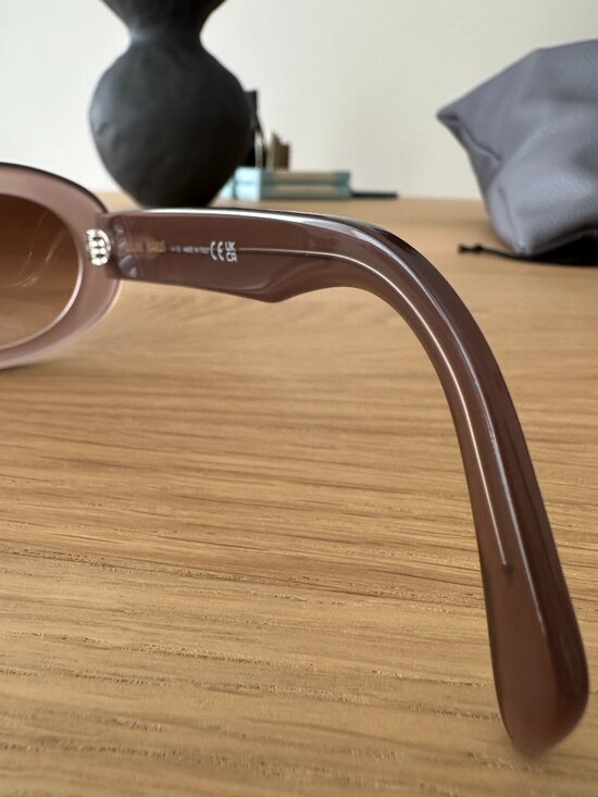 Celine CL40194U 45F Triomphe Sunglasses Brown Crystal Gradient Authentic w/ Case main image 4
